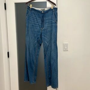Rachel Comey Blue Flare Jeans